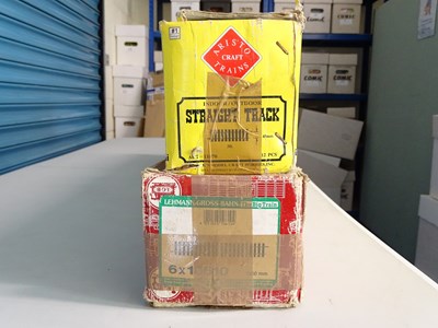 Lot 652 - A quantity of G Scale track comprising long...