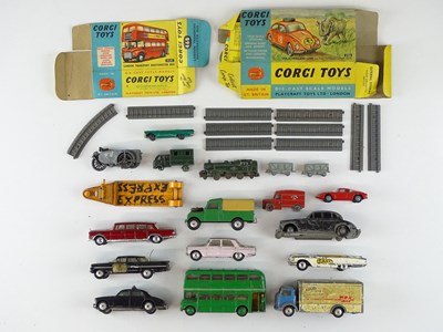 Lot 65 - A group of playworn unboxed diecast vehicles...
