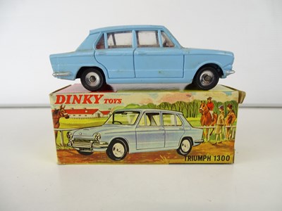 Lot 7 - A DINKY 162 Triumph 1300 in pale blue - G in G...