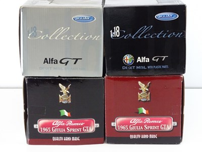 Lot 74 - A group of 1:18 scale Alfa Romeo models by...