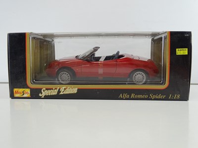 Lot 76 - A group of 1:18 scale Alfa Romeo models by...