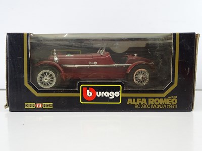 Lot 76 - A group of 1:18 scale Alfa Romeo models by...