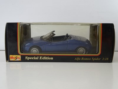 Lot 76 - A group of 1:18 scale Alfa Romeo models by...