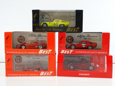Lot 80 - A group of 1:43 scale ALFA ROMEO vehicles by...