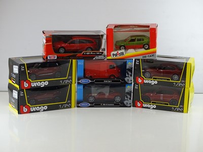Lot 82 - A group of 1:24 scale mixed diecast models by...