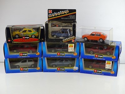 Lot 83 - A group of 1:24 scale Alfa Romeo models by...