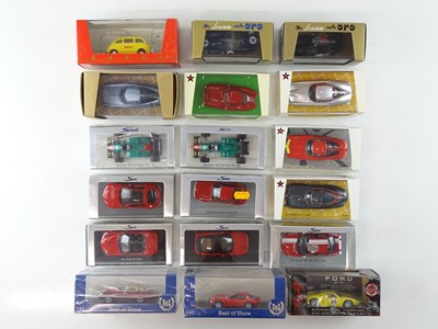 Lot 92 - A group of 1:43 scale diecast vehicles by...