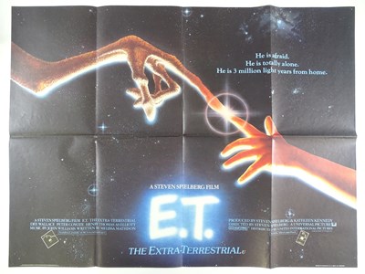 Lot 280 - E.T. (1982) - A UK Quad film poster John Alvin...