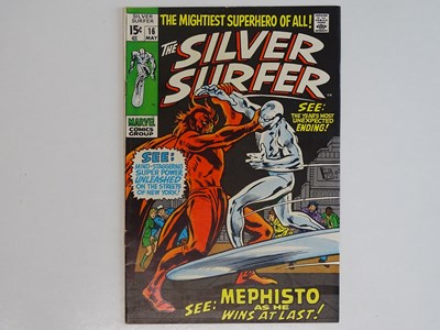 Lot 131 - SILVER SURFER #16 - (1970 - MARVEL) - Mephisto,...