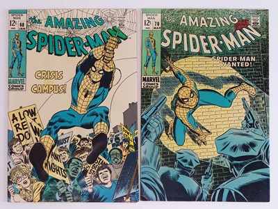 Lot 144 - AMAZING SPIDER-MAN #68 & 70 - (2 in Lot) -...