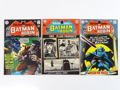 Lot 16 - DETECTIVE COMICS: BATMAN #386, 391, 398 - (3...