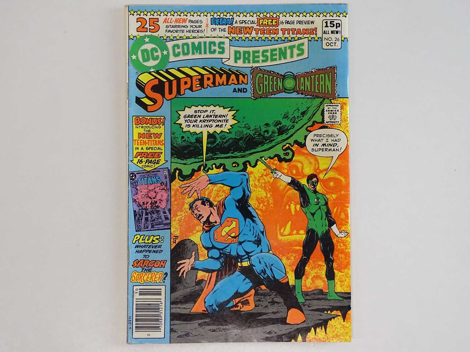 Lot 230 - DC COMICS PRESENTS #26 (FIRST TEEN TITANS) -...