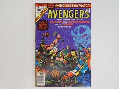 Lot 244 - AVENGERS KING-SIZE ANNUAL #7 - (1977 - MARVEL)...