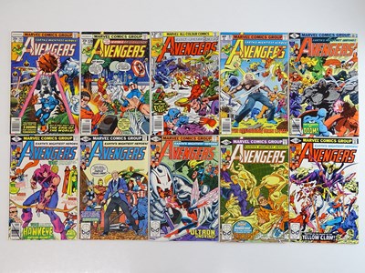 Lot 250 - AVENGERS #169, 170, 182, 183, 188, 189, 201,...