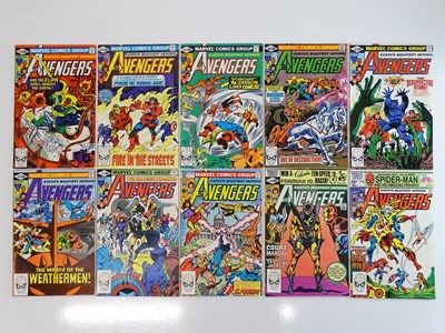 Lot 251 - AVENGERS #205, 206, 207, 208, 209, 210, 211,...