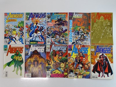 Lot 262 - AVENGERS #350, 351, 364, 365, 366, 367, 371,...