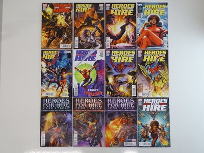 Lot 266 - HEROES FOR HIRE #1, 2, 3, 4, 5, 6, 7, 8, 9, 10,...