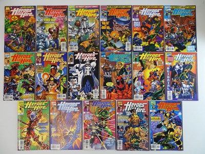 Lot 267 - HEROES FOR HIRE #1, 2, 3, 4, 5, 6, 7, 8, 9, 10,...