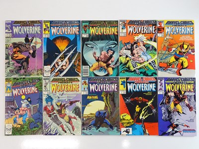 Lot 294 - MARVEL COMICS PRESENTS: WOLVERINE - (10 in...