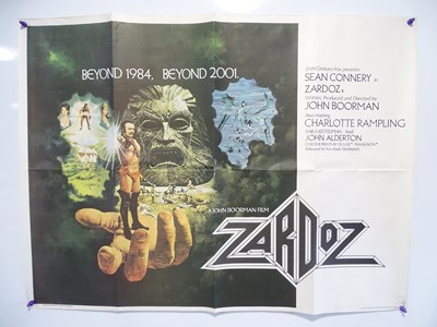 Lot 305 - ZARDOZ (1974) - British UK Quad - 30" x 40"...