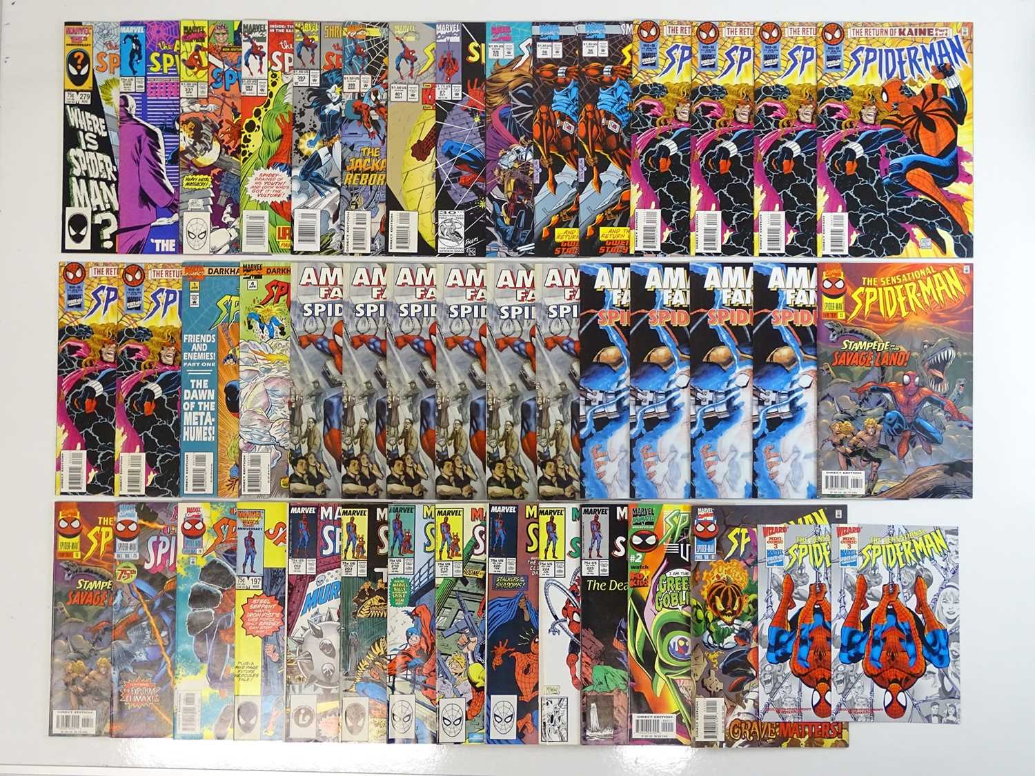 Lot 373 - SPIDER-MAN LOT - (45 in Lot) - (MARVEL) -...