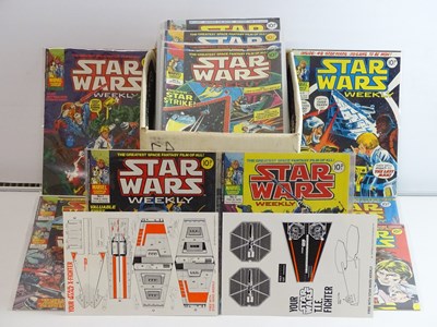 Lot 377 - STAR WARS WEEKLY #1 to 165 - (165 in Lot)...