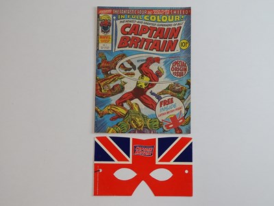 Lot 378 - CAPTAIN BRITAIN #1 - (1976 - BRITISH MARVEL) -...