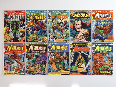 Lot 384 - WEREWOLF BY NIGHT + TOMB OF DRACULA +...