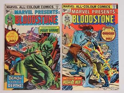 Lot 399 - MARVEL PRESENTS: BLOODSTONE #1 & 2 - (2 in...