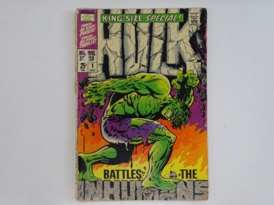 Lot 406 - INCREDIBLE HULK: KING-SIZE SPECIAL #1 - (1968 -...