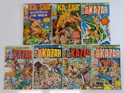 Lot 414 - KA-ZAR #1, 2, 6, 8, 9, 13, 14 - (7 in Lot) -...