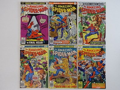 Lot 422 - AMAZING SPIDER-MAN #164, 165, 166, 170, 173,...