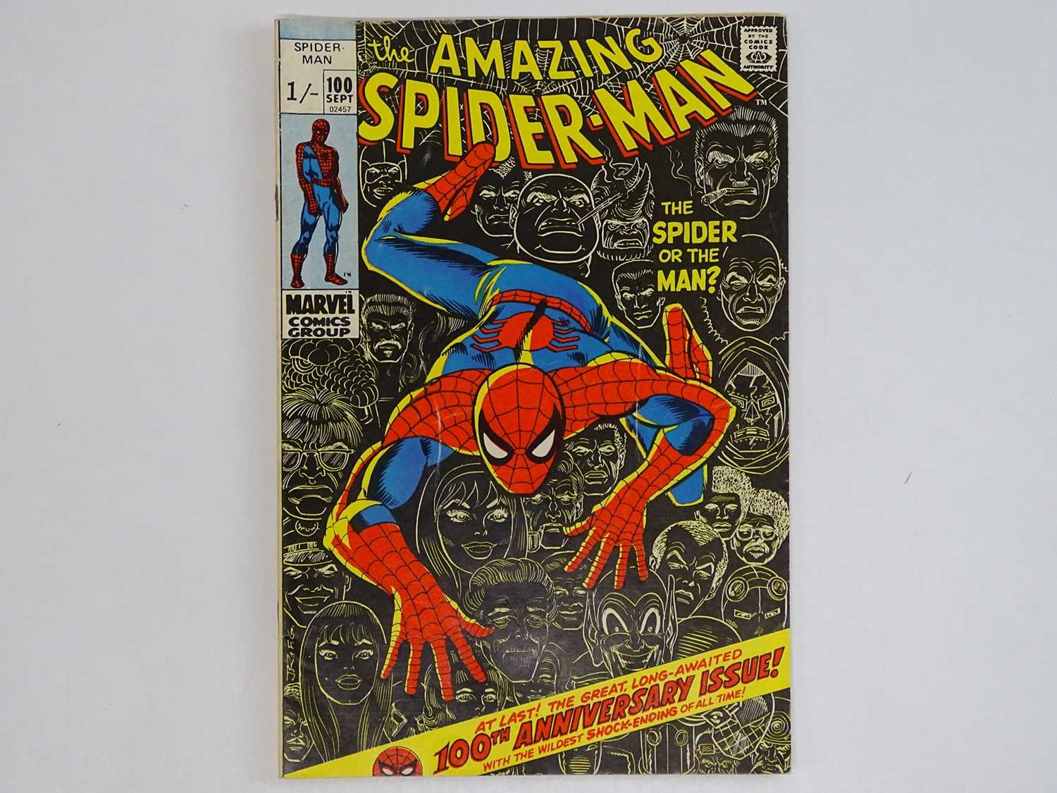 Lot 427 - AMAZING SPIDER-MAN #100 (1971 - MARVEL - UK...