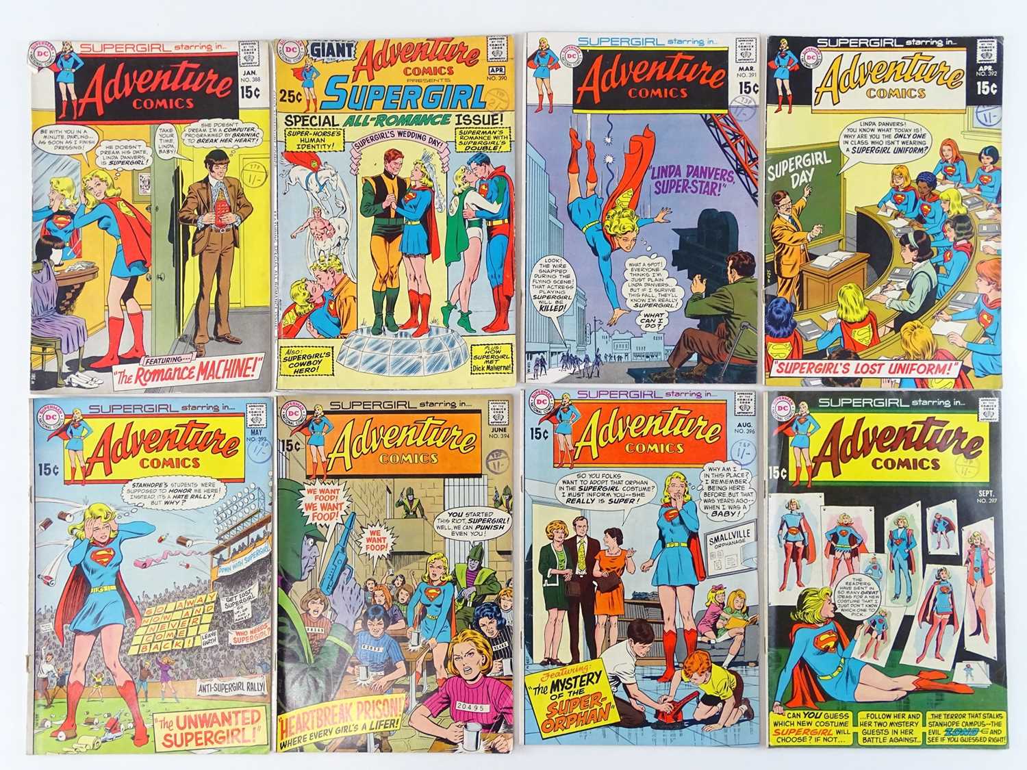 Lot 49 - ADVENTURE COMICS: SUPERGIRL, SUPERBOY & THE...