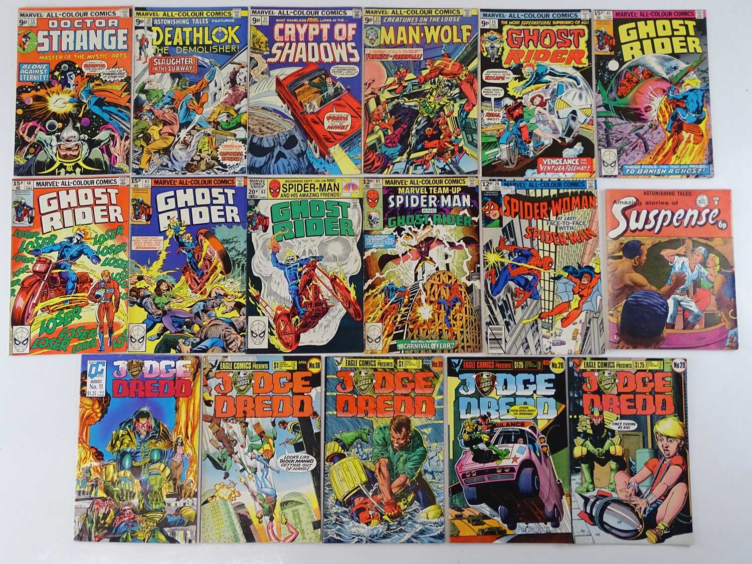 Lot 79 - MIXED LOT MARVEL, QUALITY, APPROVED, EAGLE...
