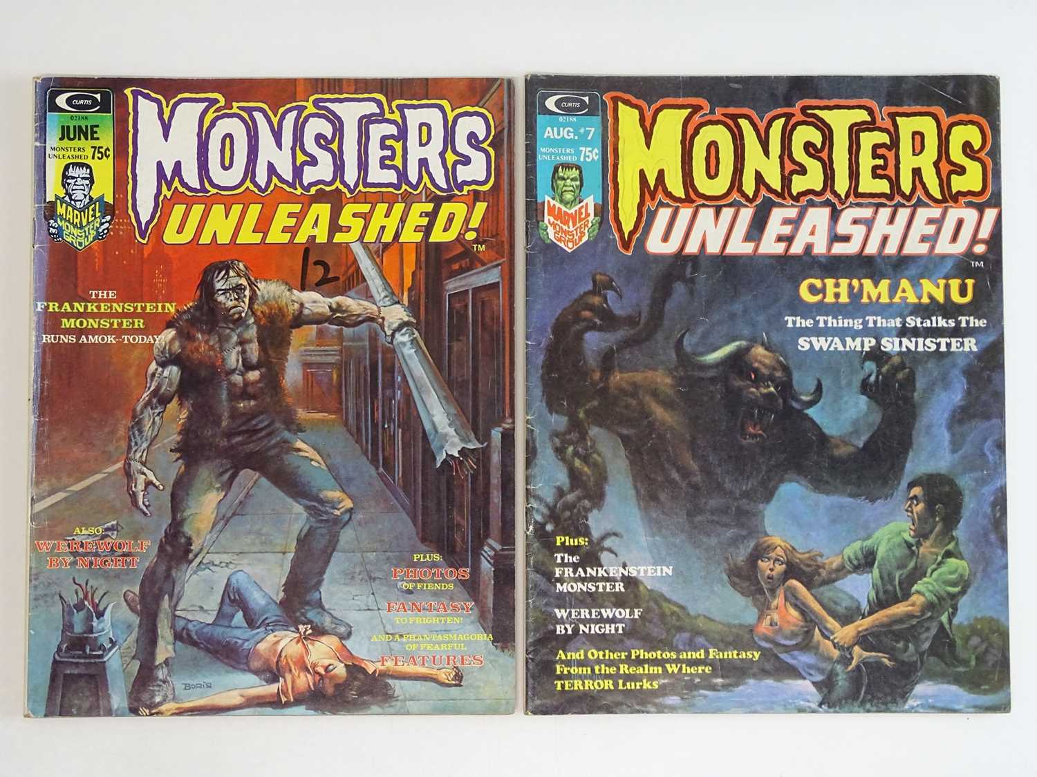 Lot 94 - MONSTERS UNLEASHED #6 & 7 - (2 in Lot) - (1974...