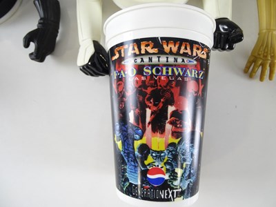 Lot 317 - STAR WARS: 3 x 'Star Wars' cups / toppers from...