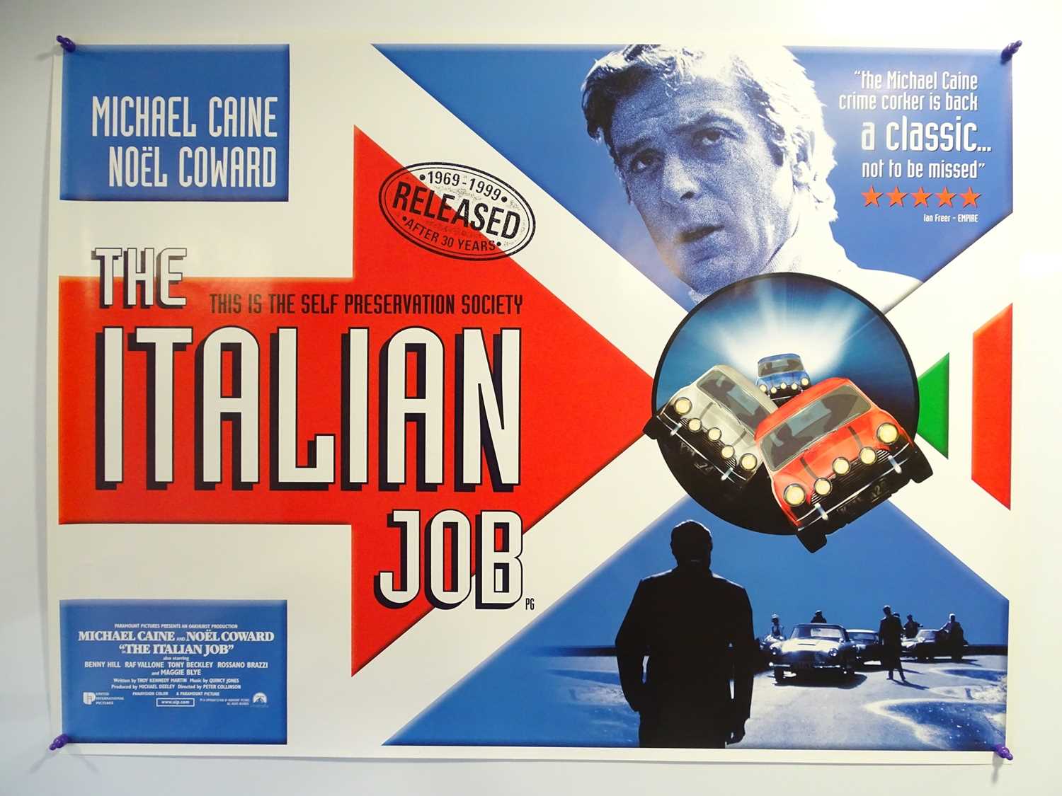 Lot 148 - THE ITALIAN JOB (1969) - 1999 Release - UK...