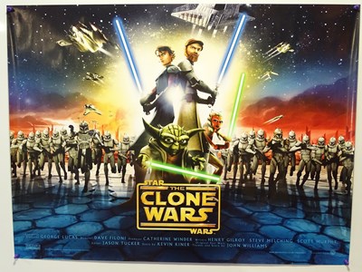 Lot 318 - STAR WARS: A group of nine movie posters...