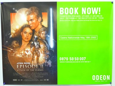 Lot 318 - STAR WARS: A group of nine movie posters...