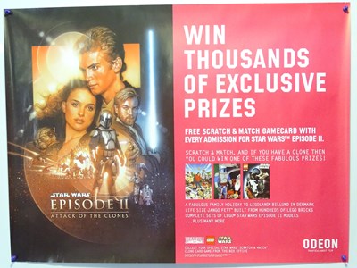 Lot 318 - STAR WARS: A group of nine movie posters...