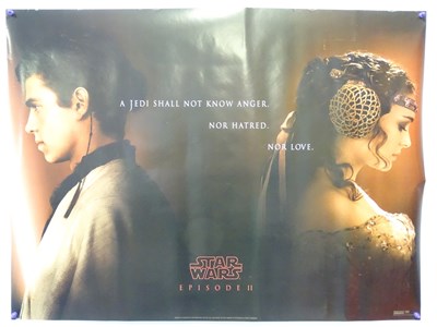 Lot 318 - STAR WARS: A group of nine movie posters...