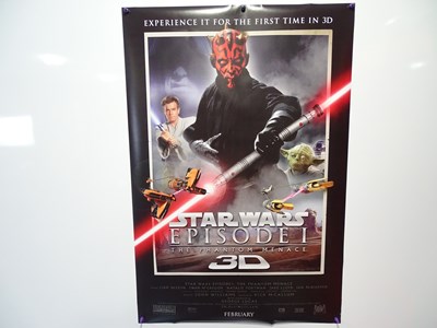 Lot 318 - STAR WARS: A group of nine movie posters...
