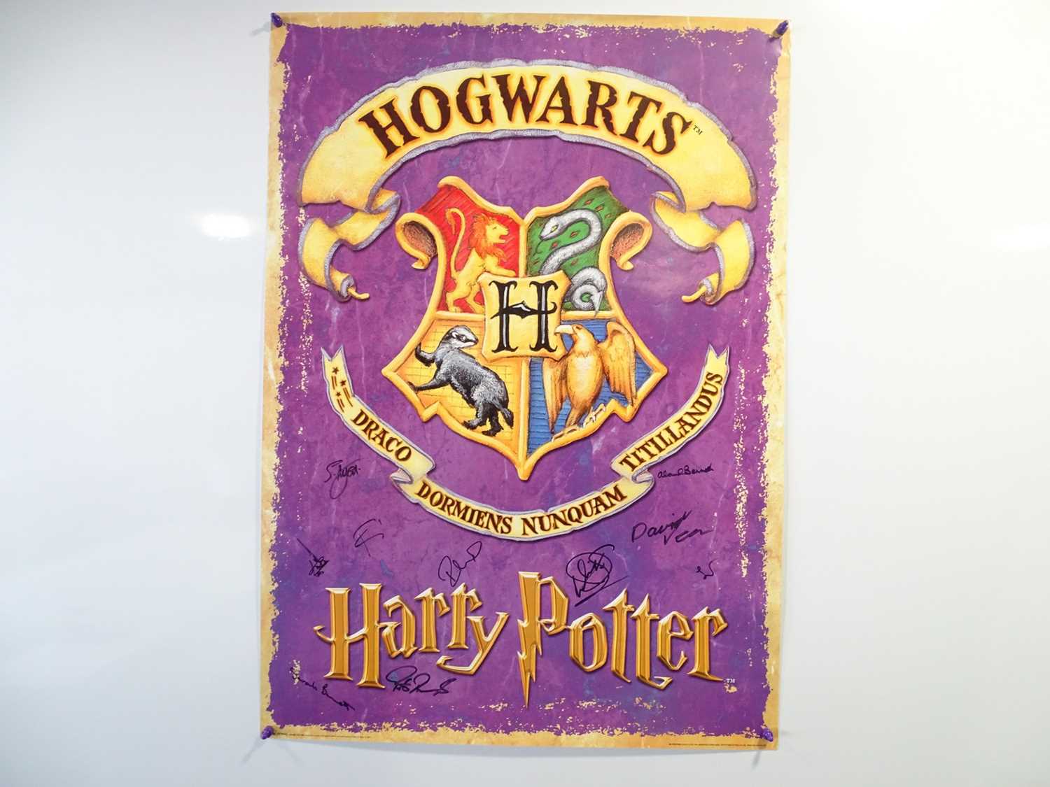 Lot 252 - HARRY POTTER: HOGWARTS commercial poster...