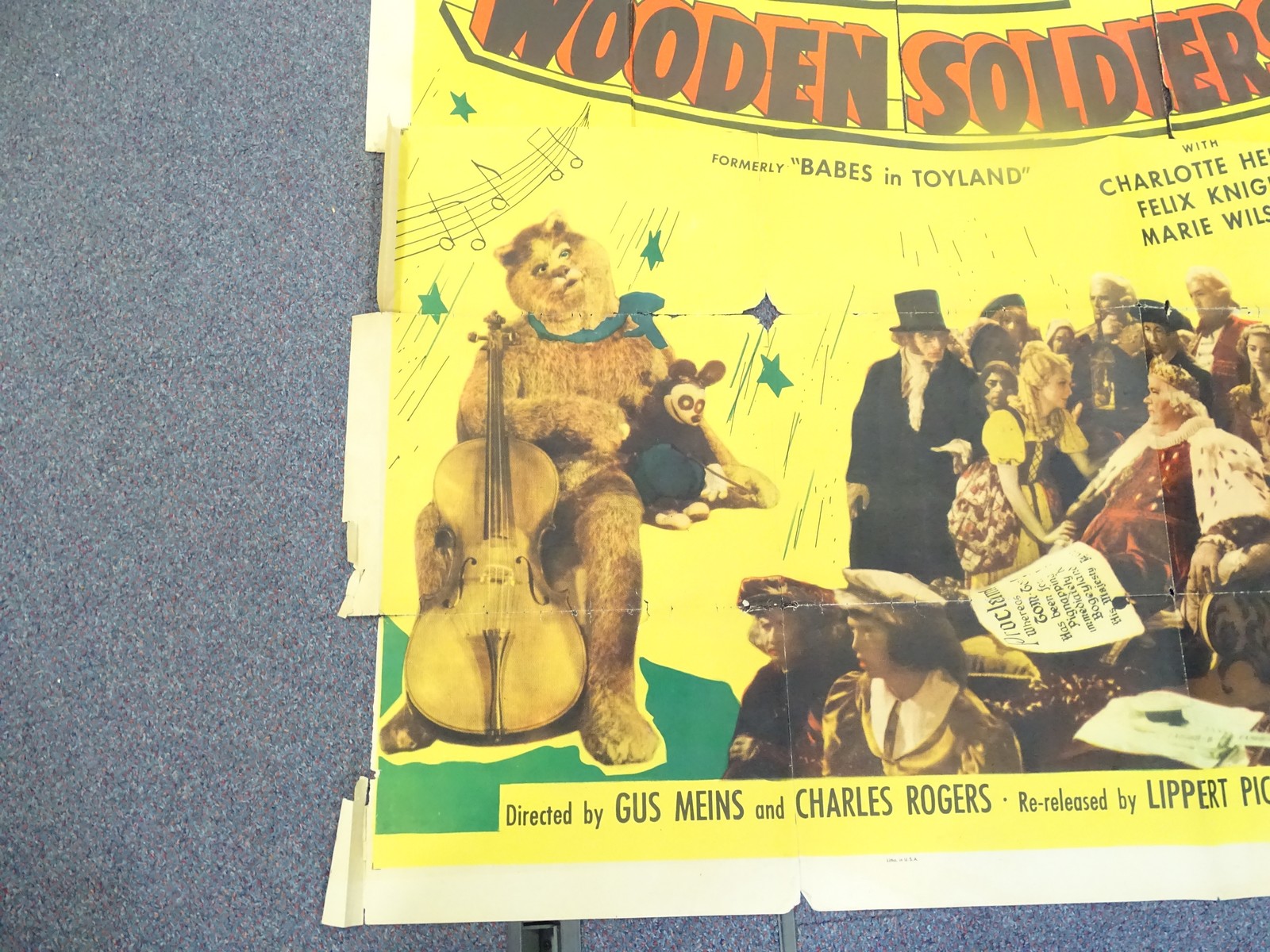 Lot 183 MARCH OF THE WOODEN SOLDIERS (1950s)