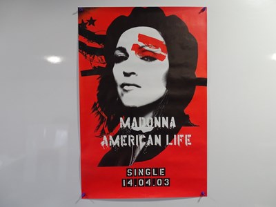 Lot 606 - A pair of promo posters for the MADONNA album...