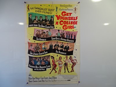 Lot 646 - GET YOURSELF A COLLEGE GIRL - US one sheet -...