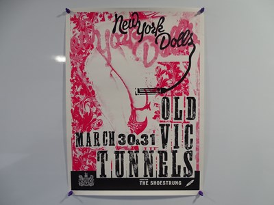 Lot 669 - NEW YORK DOLLS - concert poster London (2011)...