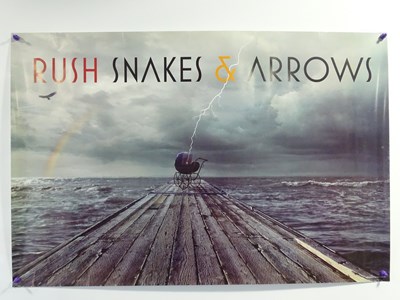 Lot 676 - RUSH - promo posters including 'Snakes and...