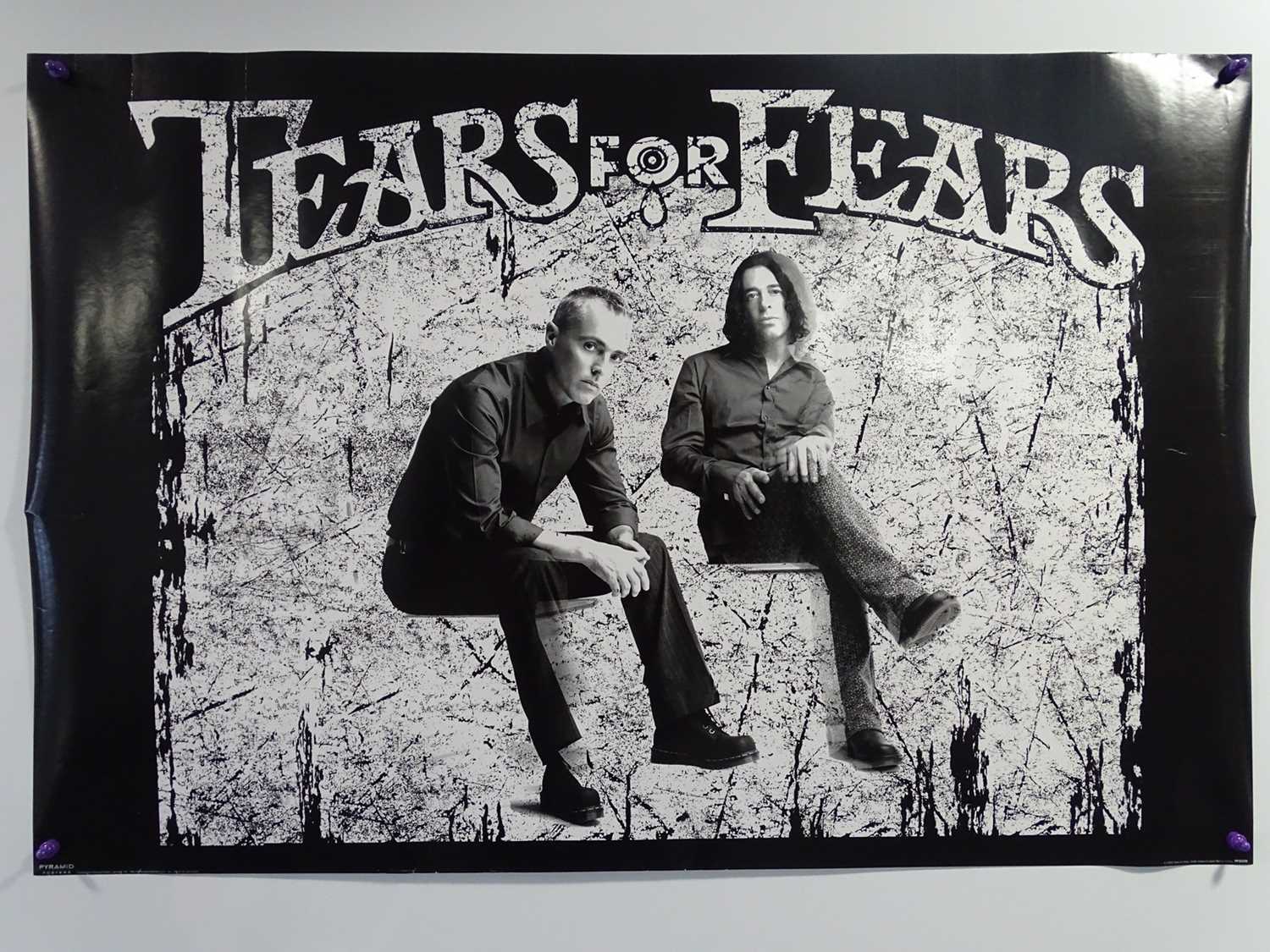 Lot 685 - TEARS FOR FEARS - commercial poster - 24 x 36 -...